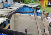 Diterpa Angin Kencang, Sejumlah Rumah Warga Pulau Laut Rusak
