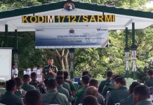 ASABRI Jayapura Sosialisasi Program di Kodim 1712/Sarmi