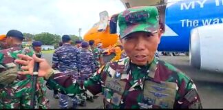 Terima 20 Ton Barang Bantuan dari BNPB RI, Danlanud RSA Segera Kirim ke Serasan