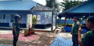 Patroli Rutin, Danlanud RSA Tinjau Renovasi TK Angkasa (2)