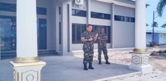 Patroli Rutin, Kolonel Jajang Tinjau Gedung VVIP Lanud RSA (5)