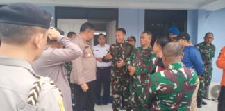 Lanud RSA Ranai Jadi Posko Satgas Udara Bencana Longsor Serasan