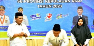 Gubernur Kepri Tandatangani SPK 694 PTK Non ASN se-Kota Batam
