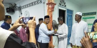 Malam ke Sepuluh, Wakil Bupati Karimun Safari Ramadhan ke Masjid Nurul Yakin Semebang
