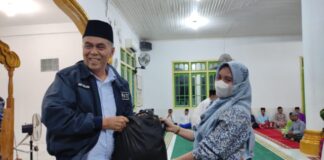Bupati Natuna Safari Ramadhan di Masjid Al-Istiqomah, Pulau Laut