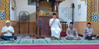 Safari Ramadhan di Masjid Al-Ihya, Pulau Laut, Ini Pesan Wabup Natuna