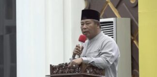 Bupati Kepulauan Anambas Peringati Malam Nuzul Quran di Masjid Agung Baitul Makmur