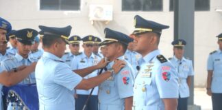 Danlanud RSA Pimpin Sertijab Danskadron Udara 52