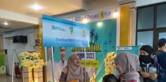 Posko PLN Layani Para Pemudik di Pelabuhan Tanjung Balai Karimun