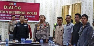 Secara Virtual, Persatuan Jurnalis Natuna Ikuti Dialog Publik Ditaja Divisi Humas Polri