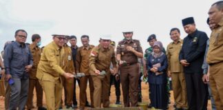 Gubernur Letakan Batu Pertama Pembangunan Rumah Sakit Khusus Jiwa di Tanjung Uban