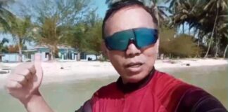 Sambil Olahraga, Danlanud RSA Promosikan Wisata Natuna