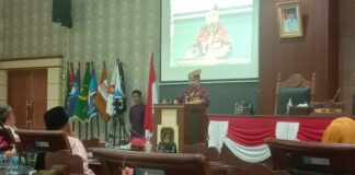 Dihadiri Wabup, Ketua Dewan Gelar Rapat Paripurna Istimewa Hari Jadi Kabupaten Kepulauan Anambas ke-15