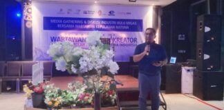 Buka Acara Media Gathering di Batam, Humas SKK Migas Sumbagut: Wartawan Adalah Kreator