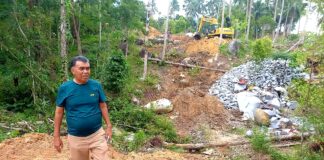 Waktu Senggang, Bupati Natuna Tinjau Sejumlah Proyek Jalan