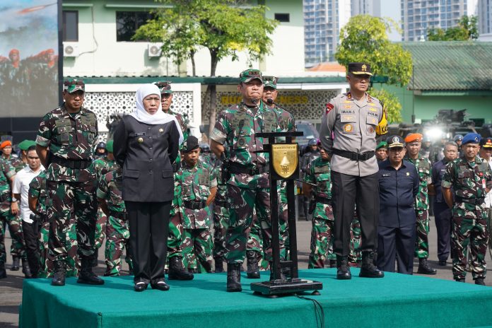 1. Pangdam Brawijaya Pastikan Kesiapan Prajurit Jelang Pengamanan Pemilu