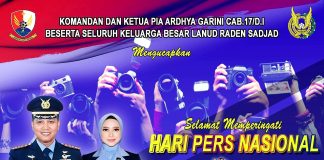 Perbatasan Indonesia, Danlanud RSA Ucapkan Selamat Hari Pers Nasional 2024