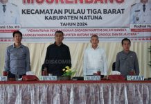 Bersama Bupati, Anggota DPRD Natuna Ini Hadiri Musrenbangcam Pulau Tiga Barat