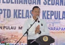 Menko AHY Resmikan Pelayaran Kapal Roro ke Kuala Maras, Kepulauan Anambas