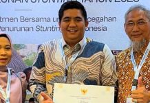 Wujudkan Bintan Zero Stunting, Bupati Roby Terima Apresiasi Lewat DIF dari Wapres RI