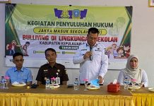 Buka Resmi Program JMS di SMP Negeri 5 Bukit Tambun, Ini Pesan Bupati Kepulauan Anambas