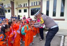 Rangkaian Operasi Zebra Seligi 2025, Kasatlantas Polres Natuna Gelar Giat Polisi Sahabat Anak