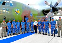 Latihan Force Down Koopsudnas 2025, Danlanud RSA Natuna Saksikan Aksi Sukhoi Amankan Udara RI