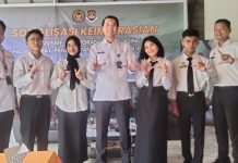 Kantor Imigrasi Kelas ll Non TPI Dabo Singkep Sosialisasi Pelaporan WNA