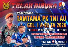 Daftar Tamtama TNI AU di Lanud RSA Natuna, Jadilah Pelaku Sejarah