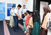 Isra Mi’raj, Danlanud RSA Natuna Santuni Anak Yatim