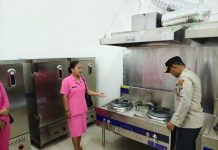 Wakapolres Tinjau Pembangunan Dapur SPPG Yayasan Kemala Bhayangkari Kecamatan Lingga