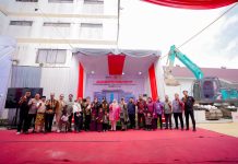 Kunjungi Mandau, Bupati Bengkalis Resmikan Pembangunan Pengembangan RSU Mutiasari