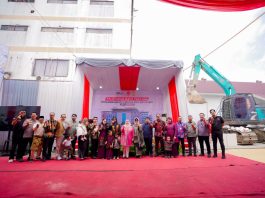 Kunjungi Mandau, Bupati Bengkalis Resmikan Pembangunan Pengembangan RSU Mutiasari