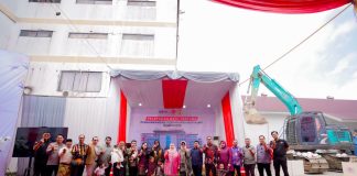 Kunjungi Mandau, Bupati Bengkalis Resmikan Pembangunan Pengembangan RSU Mutiasari