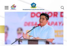 Bupati Bintan Dukung Pembentukan Kampung Donor Darah di Desa Toapaya Selatan