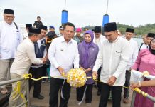 Gubernur Kepri Resmikan Dermaga Apung di Kawasan Pelabuhan Jagoh Lingga