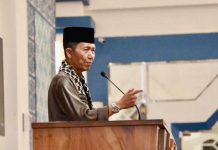 Awal Ramadhan, Amsakar Tarawih di Masjid Agung Raja Hamidah, Batam
