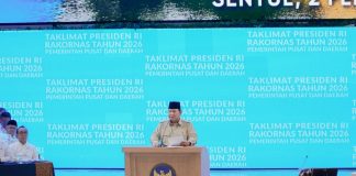 Dibuka Presiden RI, Bupati Bengkalis Hadiri Rakornas Pemerintah Pusat dan Daerah