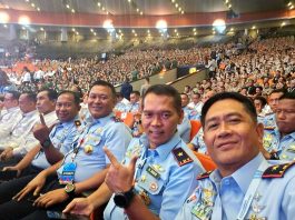 Dibuka Presiden RI, Danlanud RSA Natuna Hadiri Rakornas Pusat dan Daerah di Bogor