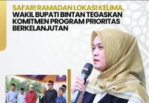 Safari Ramadhan ke-5, Wakil Bupati Bintan Komitmen Program Prioritas Berkelanjutan