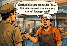 Tingkatkan Daya Beli Bukan Bagi-bagi Gerobak
