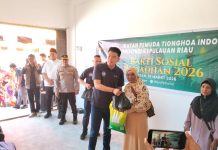 Bersama PWI Bintan, IPTI Kepri Berbagi Berkah ke Lansia Tanjung Uban