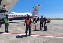 Dari Posko Terpadu Lebaran, Danlanud RSA Natuna Turut Pantau Pengamanan Bandara