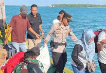Arus Balik Lebaran, Kapolres Natuna Pastikan Penumpang Terlayani dengan Baik