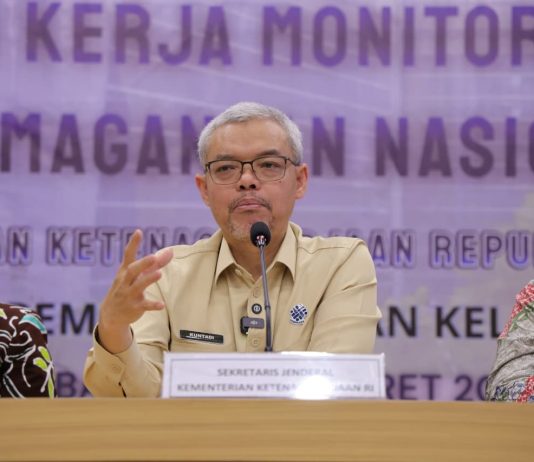 Cek Lapas Sukamiskin, Sekjen Kemenaker: Pemagang Dapat Skill dan Pengalaman Kerja