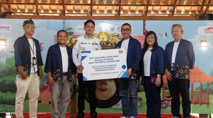 Dari Bukit Sinyonya, FIFGROUP Wujudkan Desa Sejahtera dan Sekolah Lebih Layak