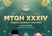 Amsakar-Li Claudia Ajak Masyarakat Hadiri MTQH ke-XXXIV Kota Batam