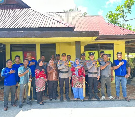 Kapolres Natuna Apresiasi Polsek Serasan Gelar Sabuk Kamtibmas