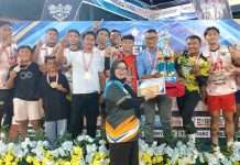 Ketua DPRD Lingga Secara Resmi Tutup Turnamen Voli Mapelda Open 2026