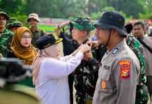 TMMD ke-128 di Bengkalis, Bupati Kasmarni Ajak Perkuat Semangat Gotong Royong